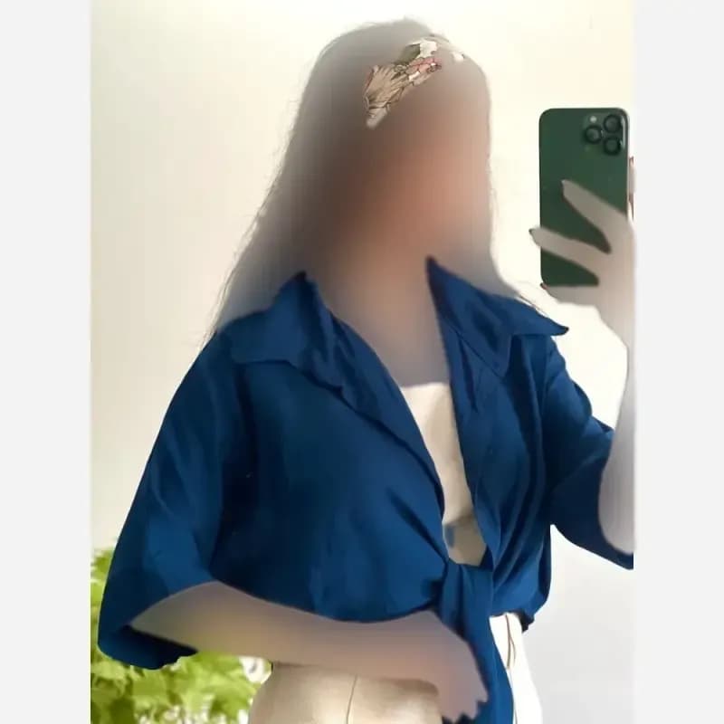شومیز نخی گره ای خنک و تابستانه — تصویر ۱۲