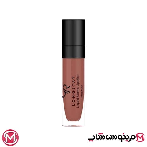 رژ لب مایع مات گلدن رز GOLDEN ROSE مدل LONG STAY شماره 45 حجم 5.5 میل — تصویر ۷
