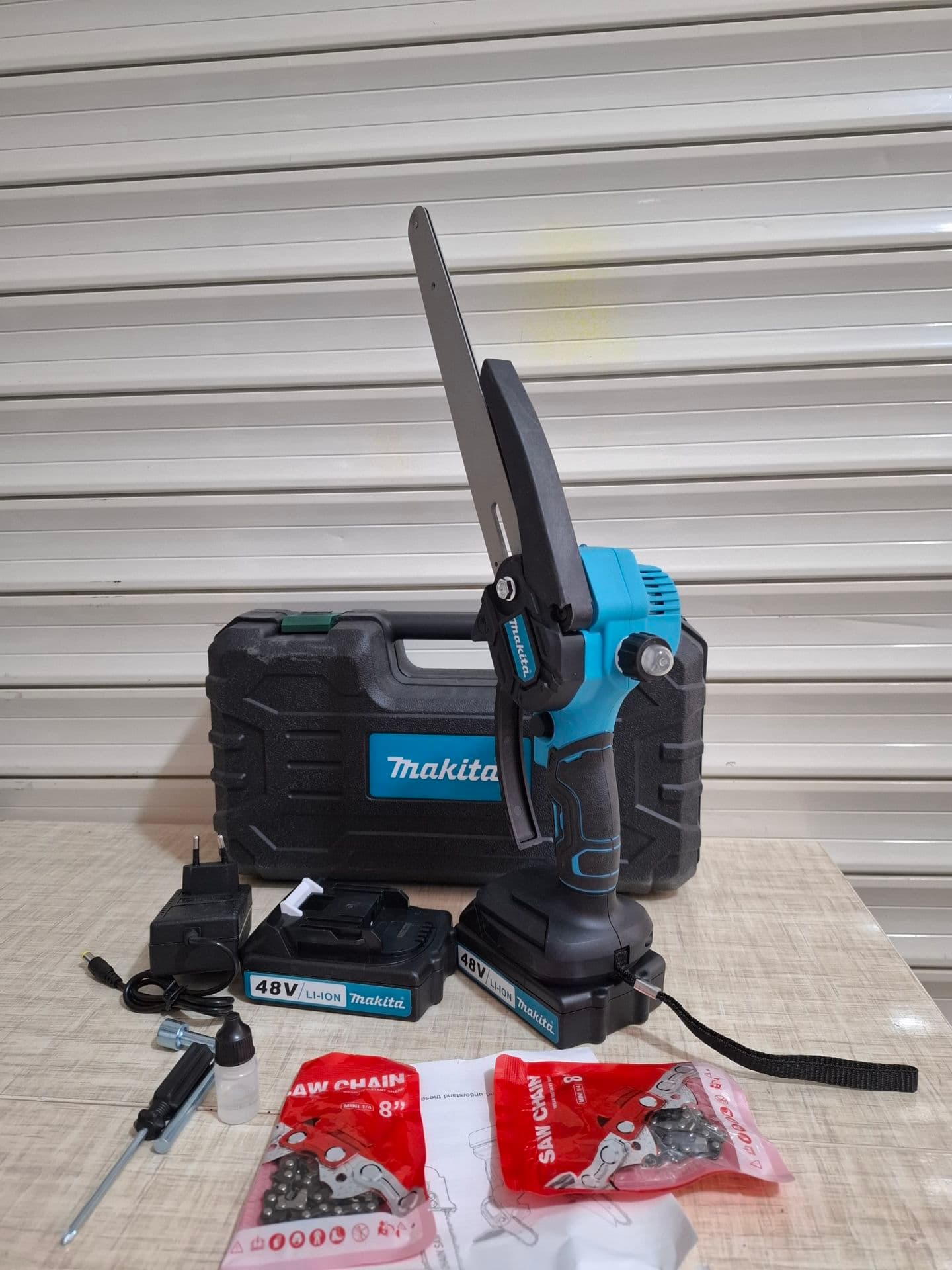 اره شارژی تیغه 20 سانت ماکیتا مدل makita-48v — تصویر ۲