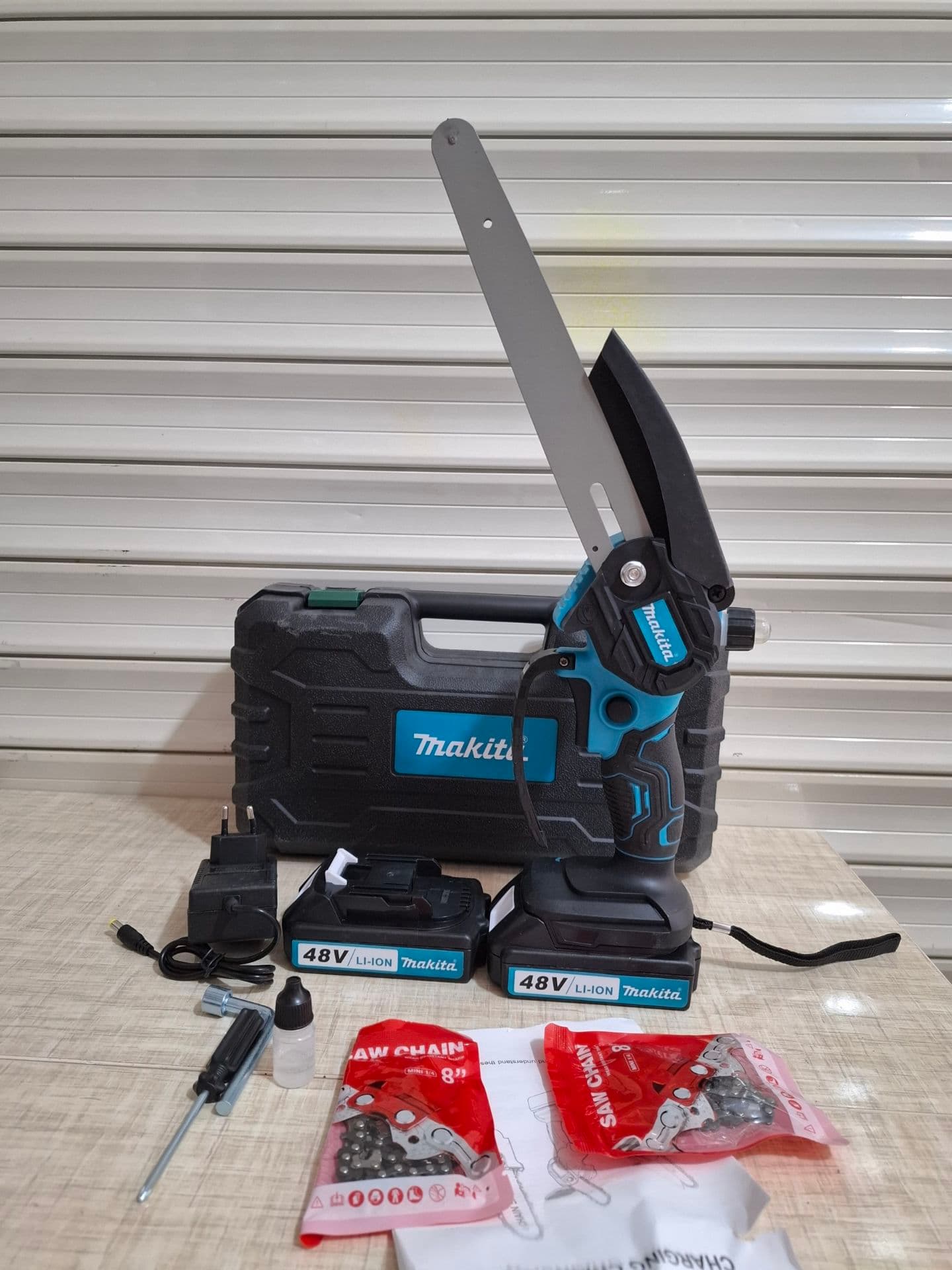 اره شارژی تیغه 20 سانت ماکیتا مدل makita-48v