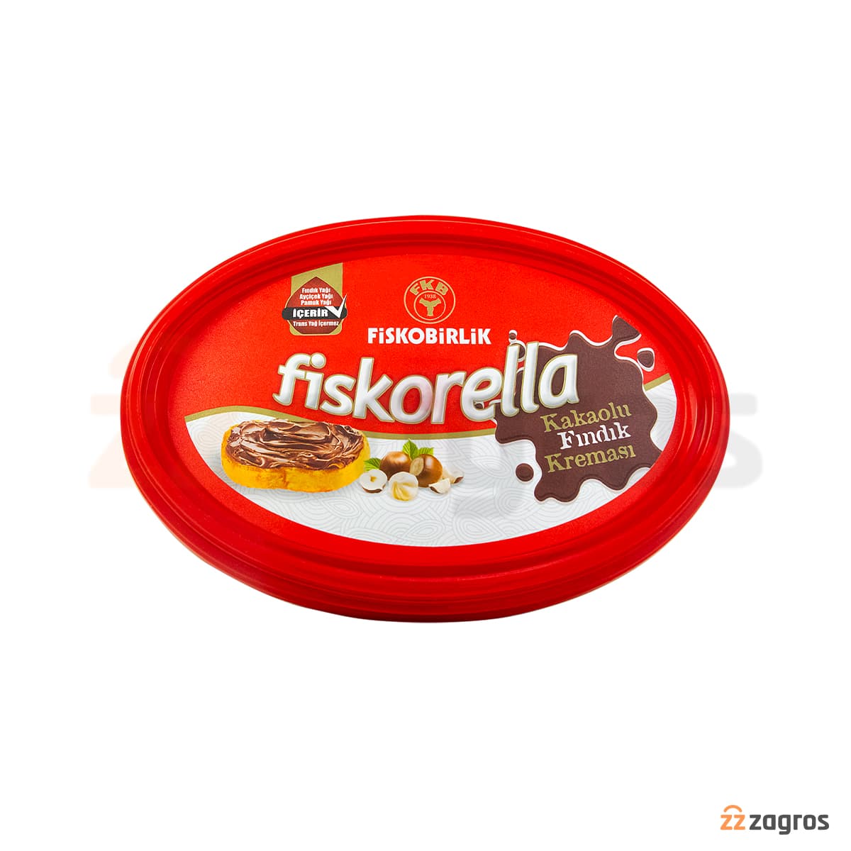 شکلات صبحانه فندقی فیسکوبیرلیک Fiskorella وزن 400 گرم — تصویر ۲