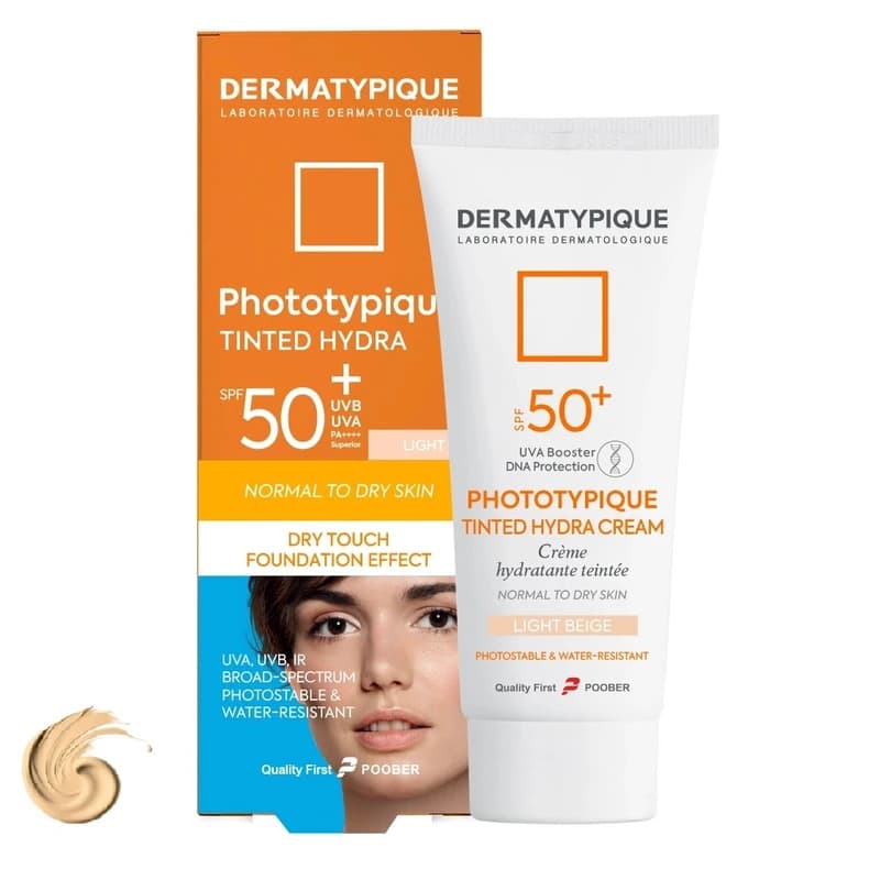 کرم ضد آفتاب بژ روشن SPF50 فوتوتیپیک نرمال تا خشک درماتیپیک 50 میلی لیتر Dermatypique