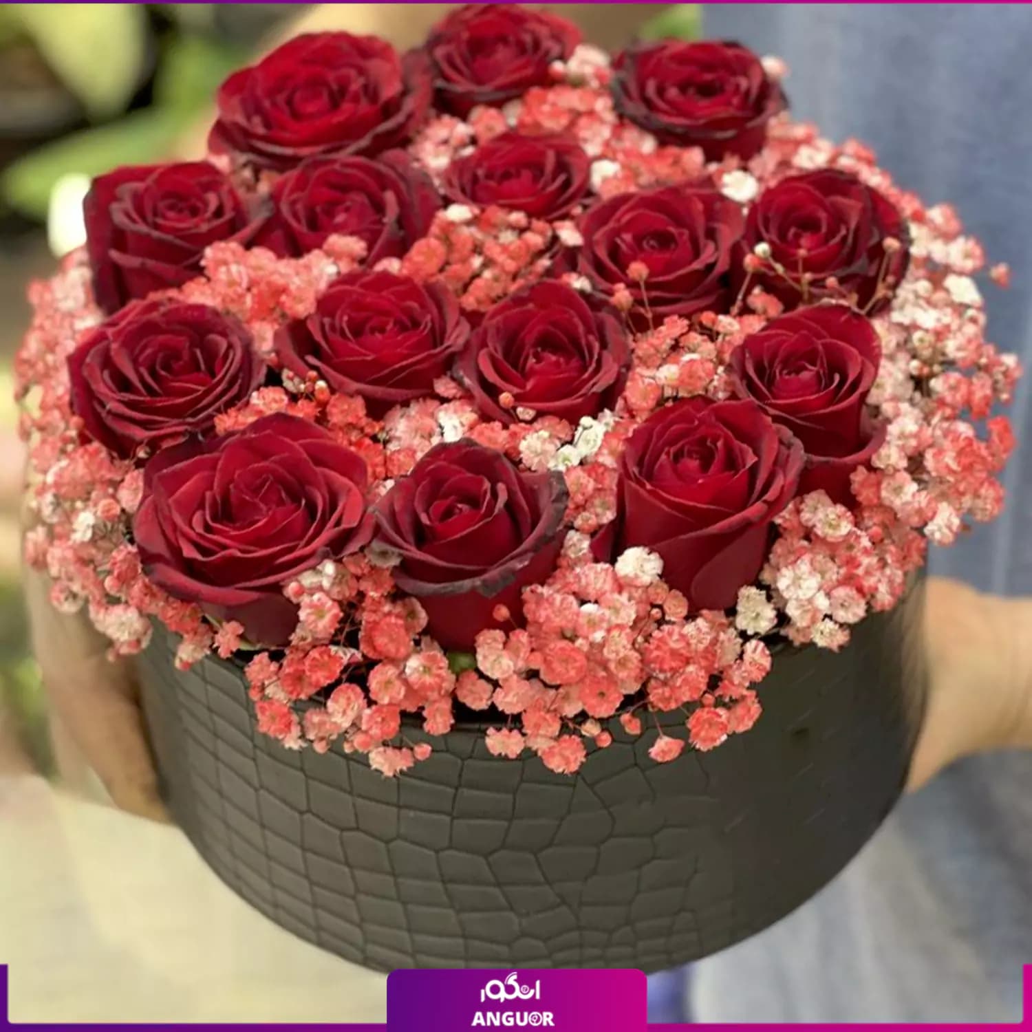 باکس گل رز و عروس