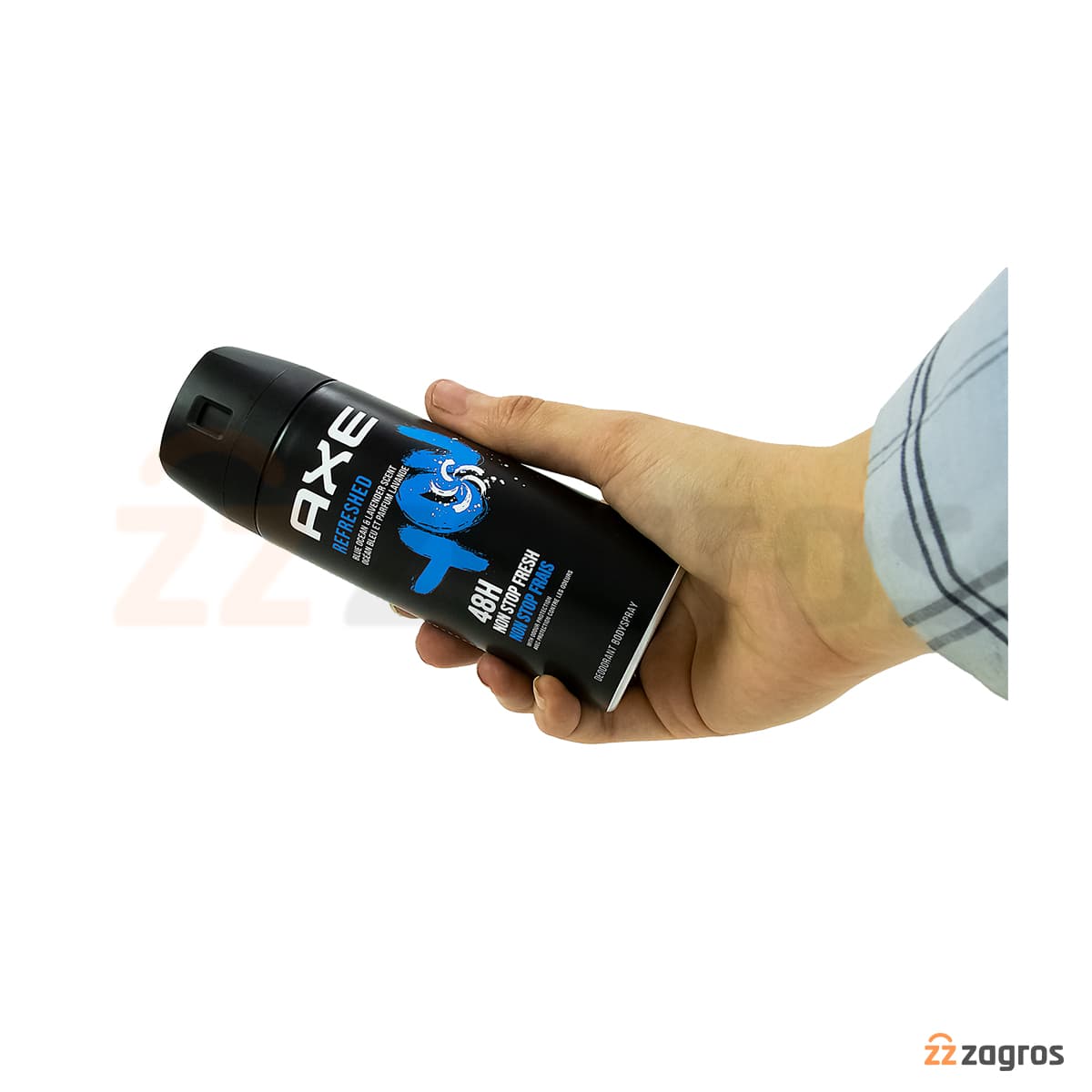 اسپری بدن دئودورانت مردانه آکس مدل Refreshed حجم 150 میل — تصویر ۳