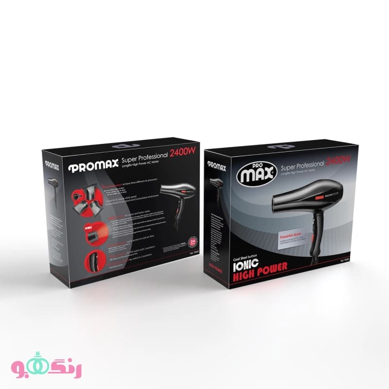 سشوار آیونیک 2400 وات پرومکس Promax مدل 7240 — تصویر ۵