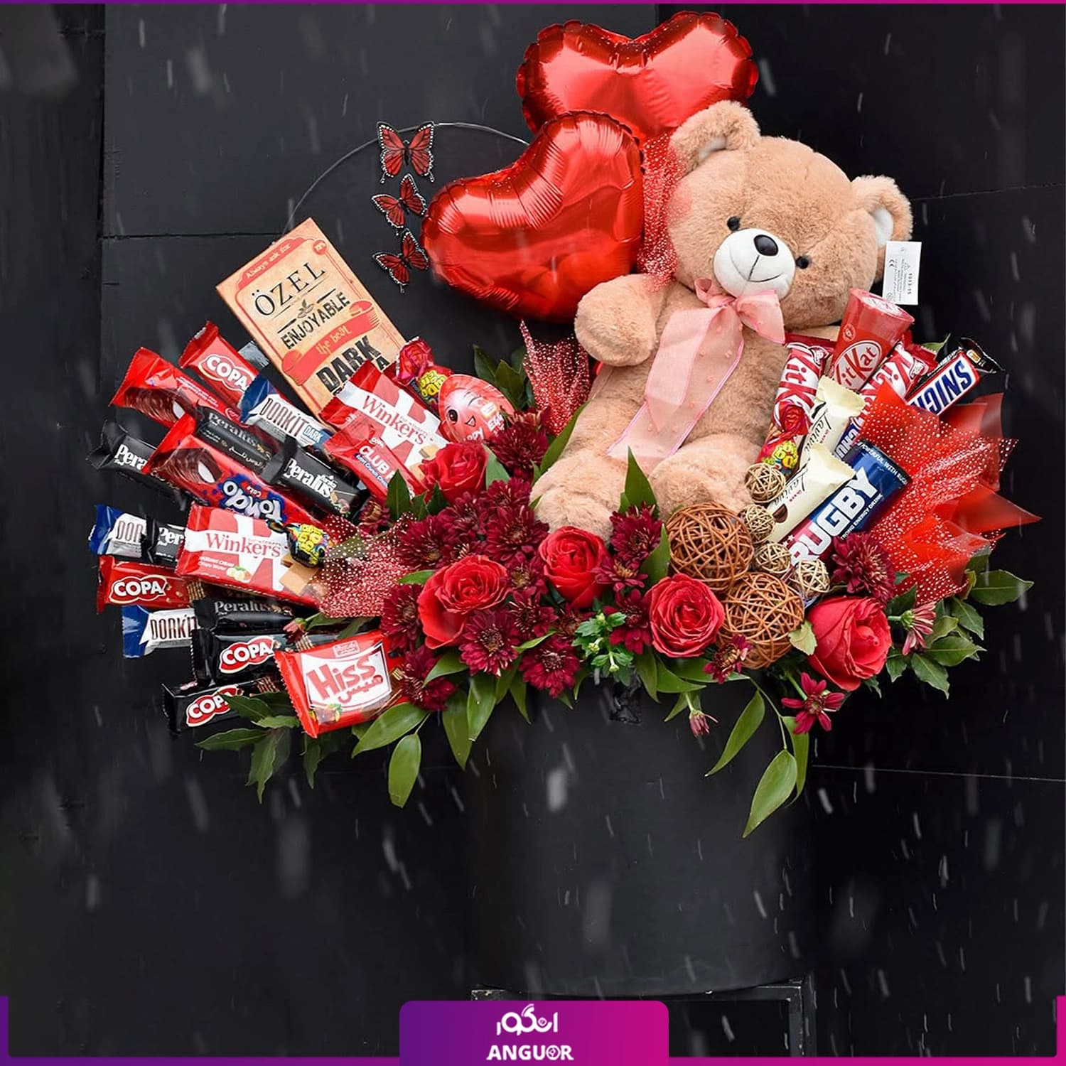 باکس گل ویژه ولنتاین