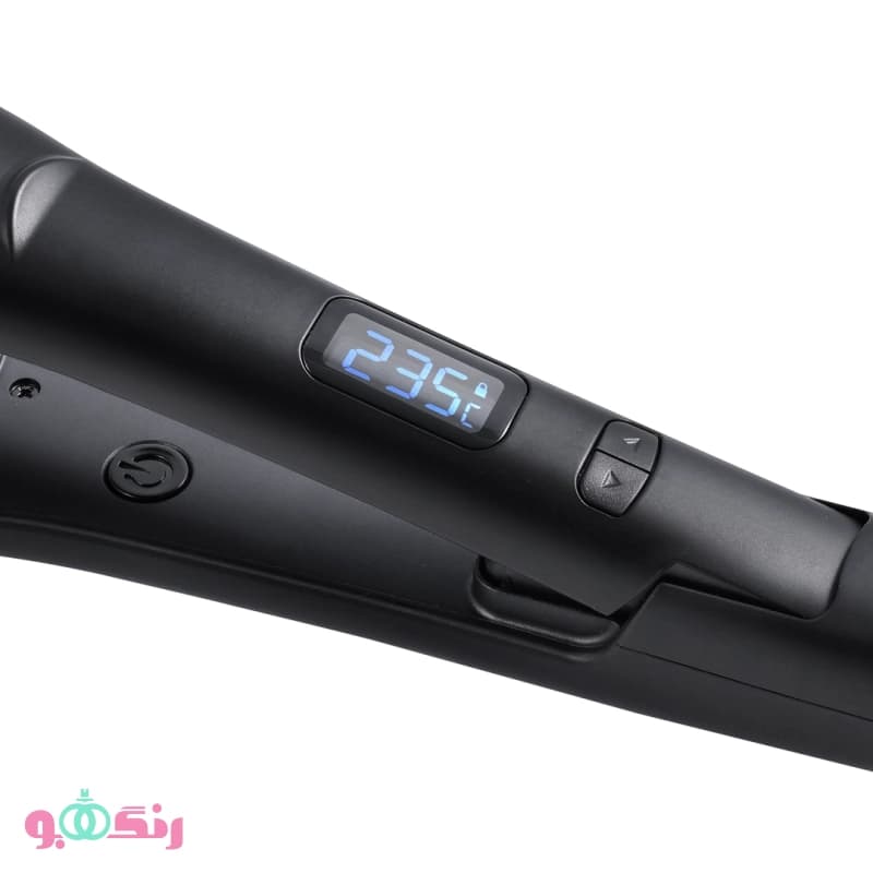 اتو مو صفحه کراتین دار پرومکس Promax به همراه نشانگر دیجیتال مدل 5971 — تصویر ۵
