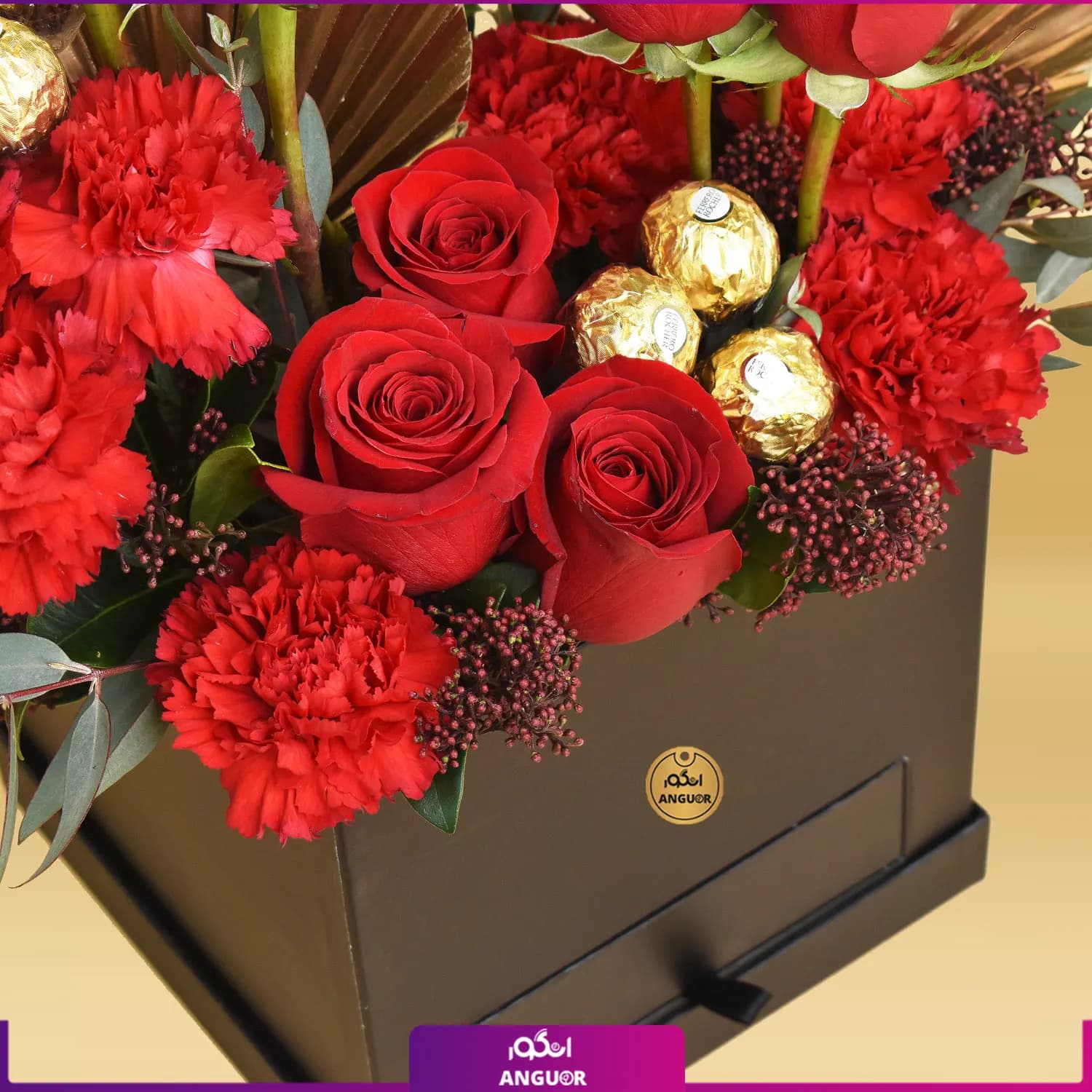Box of red Flowers (طرح بین الملل کلاسیک) — تصویر ۵