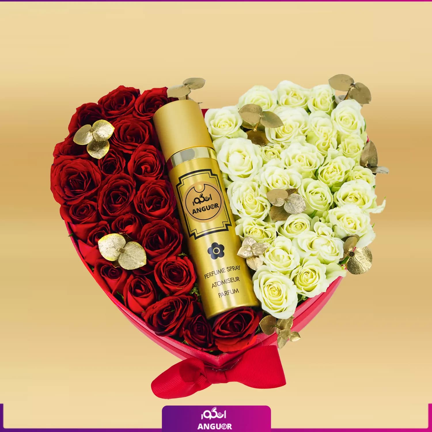 Box of Perfume n Flowers (طرح بین الملل کلاسیک)