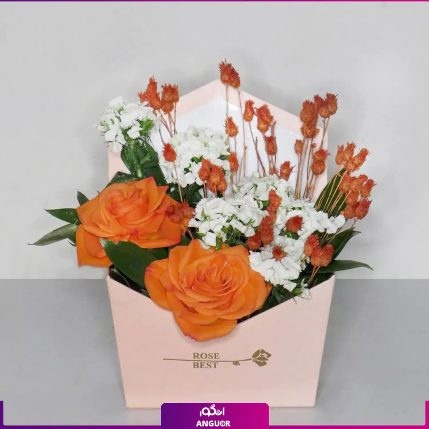 باکس گل آلیا (مدل پاکت نامه)