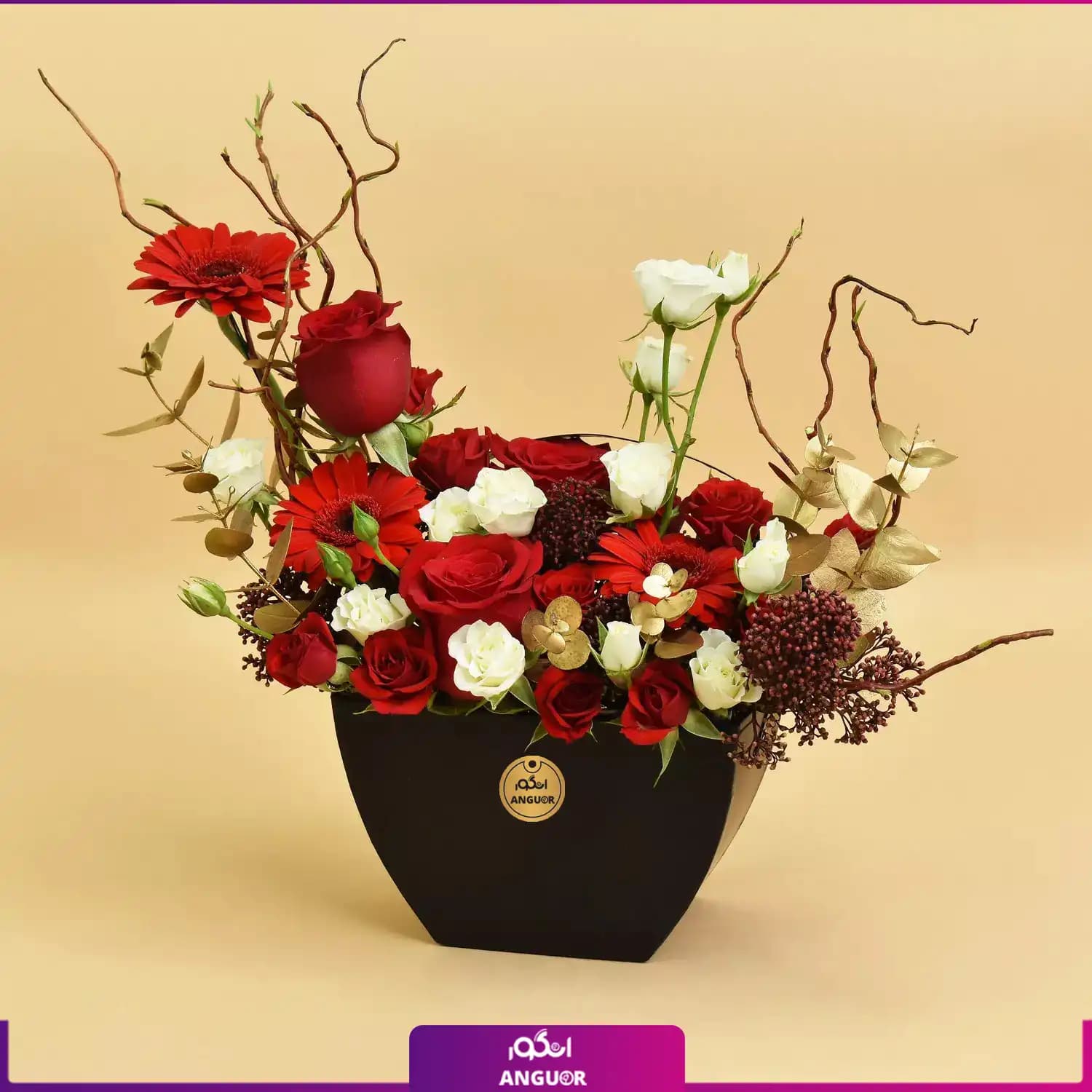 Birthday Flower Box (طرح بین الملل کلاسیک)