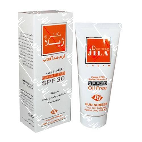 کرم ضد آفتاب فاقد چربی SPF30 دکتر ژیلا — تصویر ۵