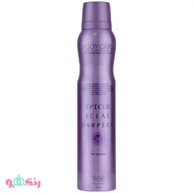 اسپری خوشبو کننده بدن زنانه بادی کر BODYCARE مدل اکلت اپی‌کور EPICUR E’CLAT