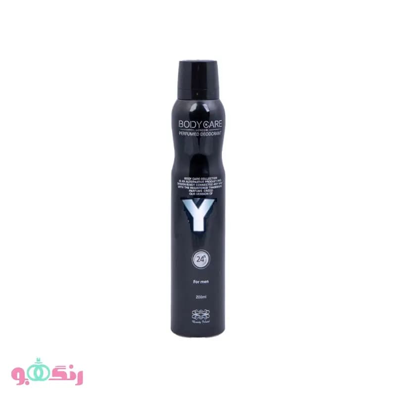 اسپری خوشبو کننده بدن مردانه بادی کر BODYCARE مدل Y