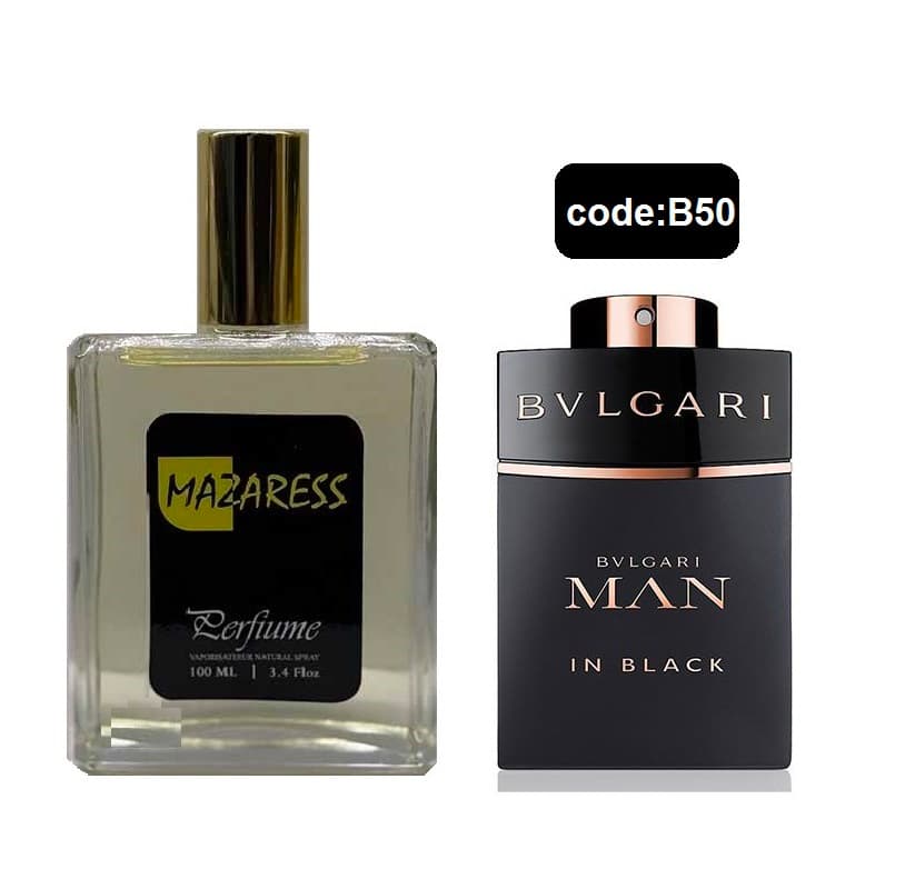 عطر ادکلن مازارس من این بلک B50 کد | MAZARESS Man In Black code B50