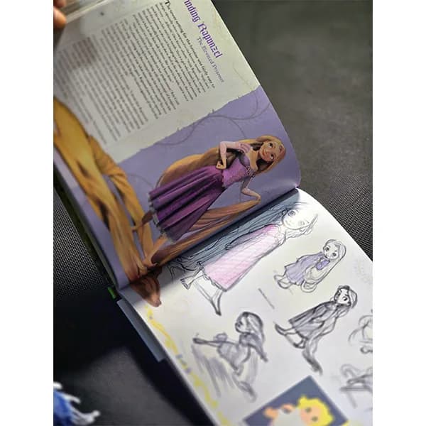 آرت بوک انیمشن گیسوکمند The Art of Tangled — تصویر ۸