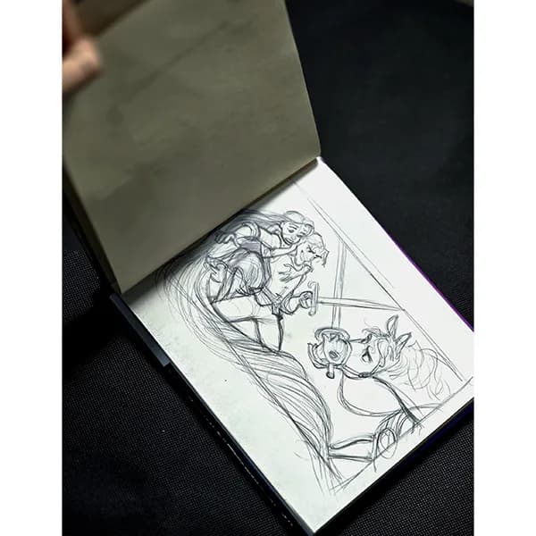 آرت بوک انیمشن گیسوکمند The Art of Tangled — تصویر ۴