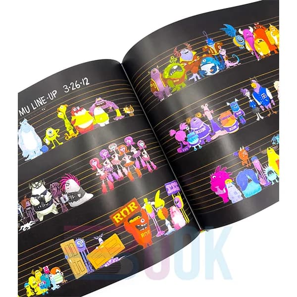 آرت بوک انیمیشن دانشگاه هیولاها The Art of Monsters University — تصویر ۶