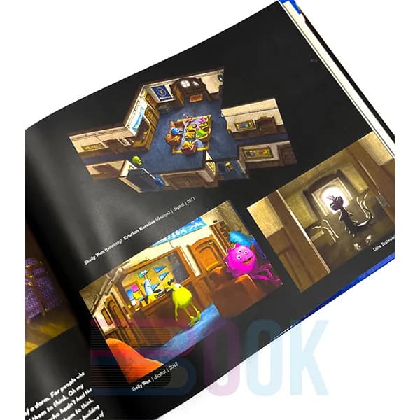 آرت بوک انیمیشن دانشگاه هیولاها The Art of Monsters University — تصویر ۷