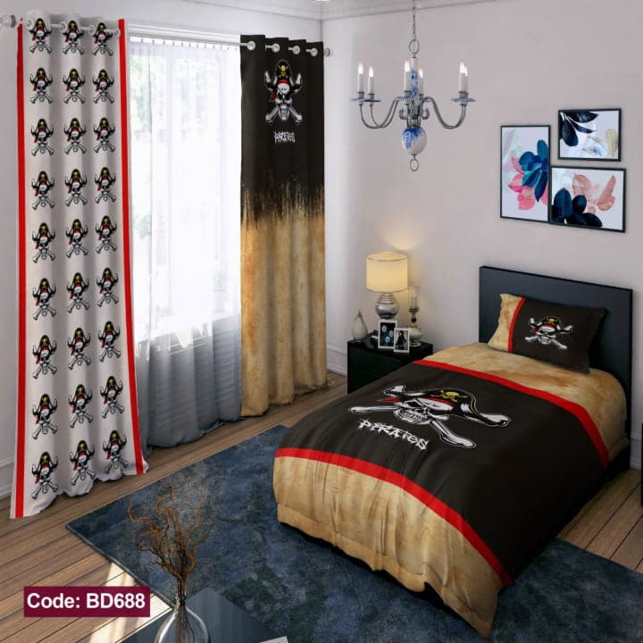 روتختی جمجمه دزد دریایی کد BD688