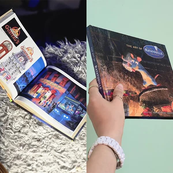 آرت بوک انیمیشن موش سرآشپز The Art of Ratatouille — تصویر ۳
