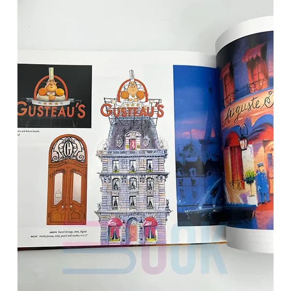 آرت بوک انیمیشن موش سرآشپز The Art of Ratatouille — تصویر ۷