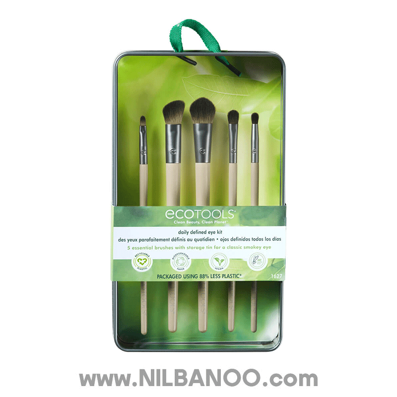 ست براش اکوتولز ecotools مدل Daily Defined Eye Kit — تصویر ۴