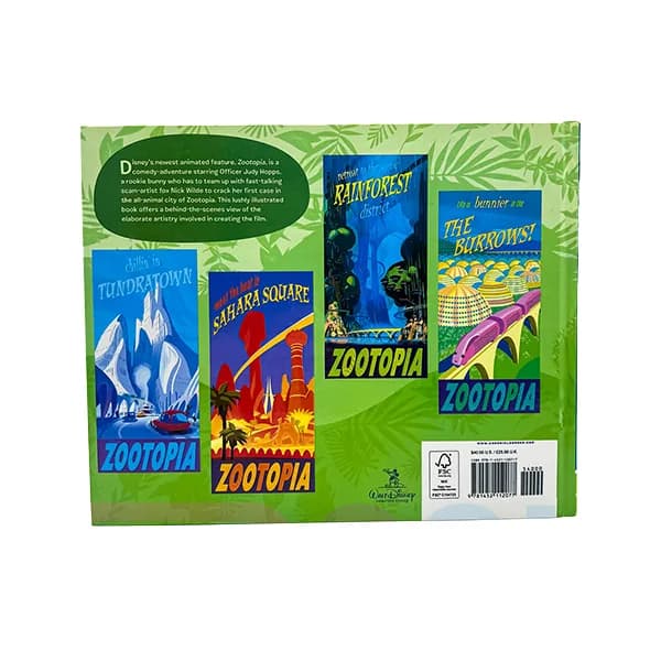 آرت بوک انیمشن زوتوپیا The Art of Zootopia — تصویر ۲