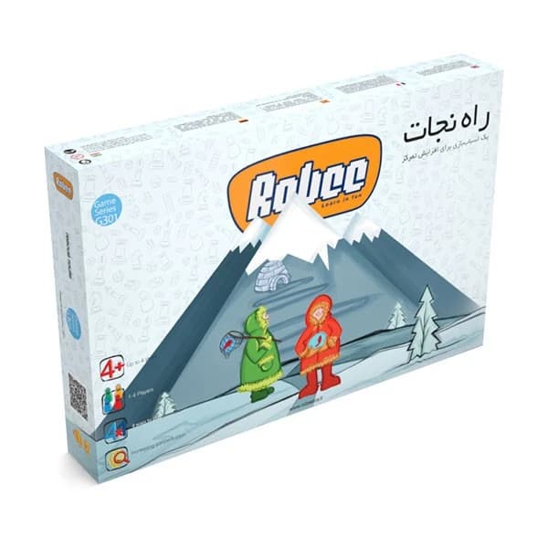 بازی فکری خانوادگی راه نجات تقویت مهارت های دقت و تمرکز و فعالیت گروهی مناسب رده سنی +5