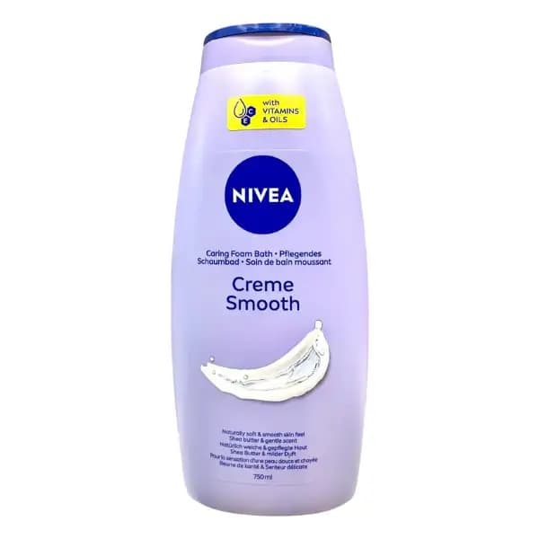 شامپو بدن نیوا NIVEA مدل Creme smooth اصل آلمان حجم 750 میلی — تصویر ۳