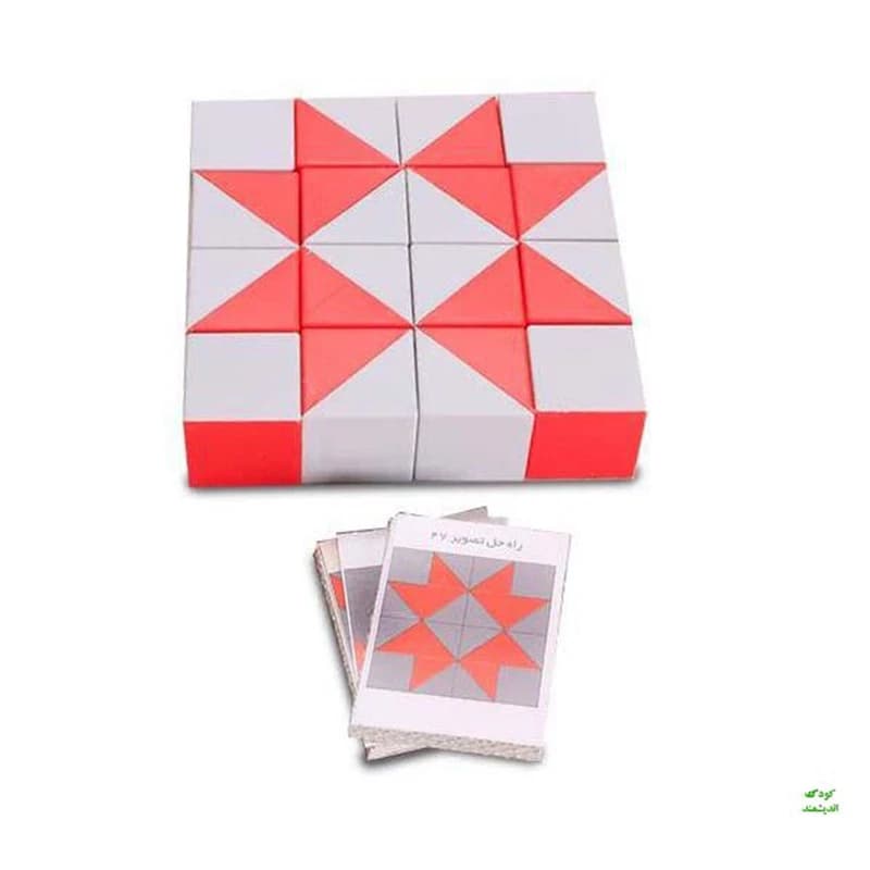 بازی فکری معمای هوش برند لبخند IQ puzzleمناسب رده سنی +5 — تصویر ۴