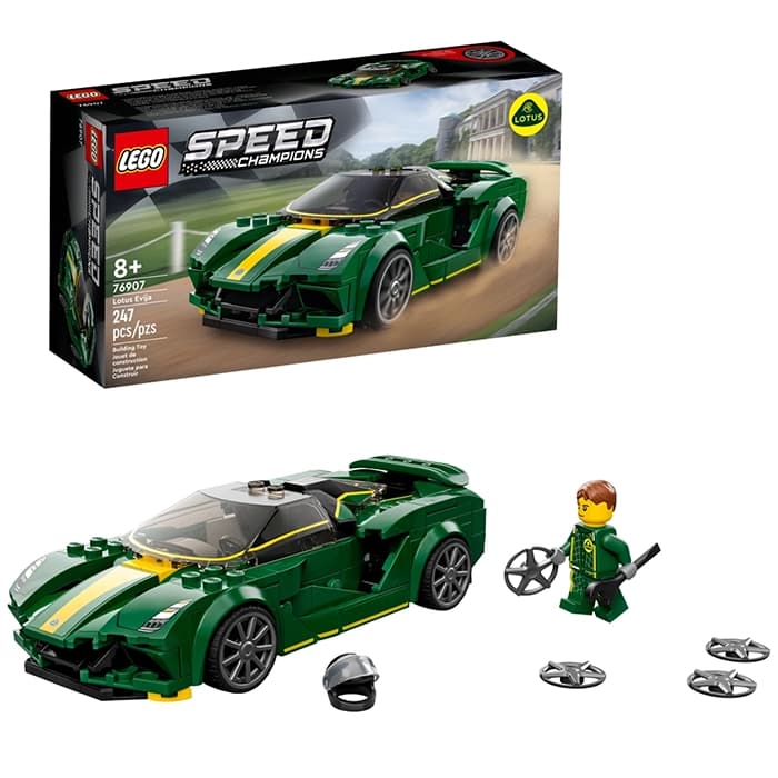 ساختنی لگو Speed مدل Lotus Evija 76907 اورجینال — تصویر ۲