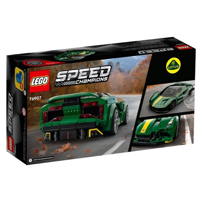 ساختنی لگو Speed مدل Lotus Evija 76907 اورجینال — تصویر ۴