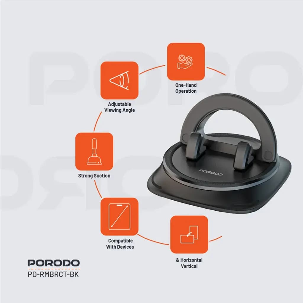 هولدر داشبوردی پرودو DESK MOUNT گوشی و تبلت قابل چرخش مدل PD-RMBRCT — تصویر ۶