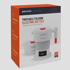 کتری برقی Porodo Lifestyle توان 850 وات با نمایشگر دیجیتال ظرفیت 600ml — تصویر ۲