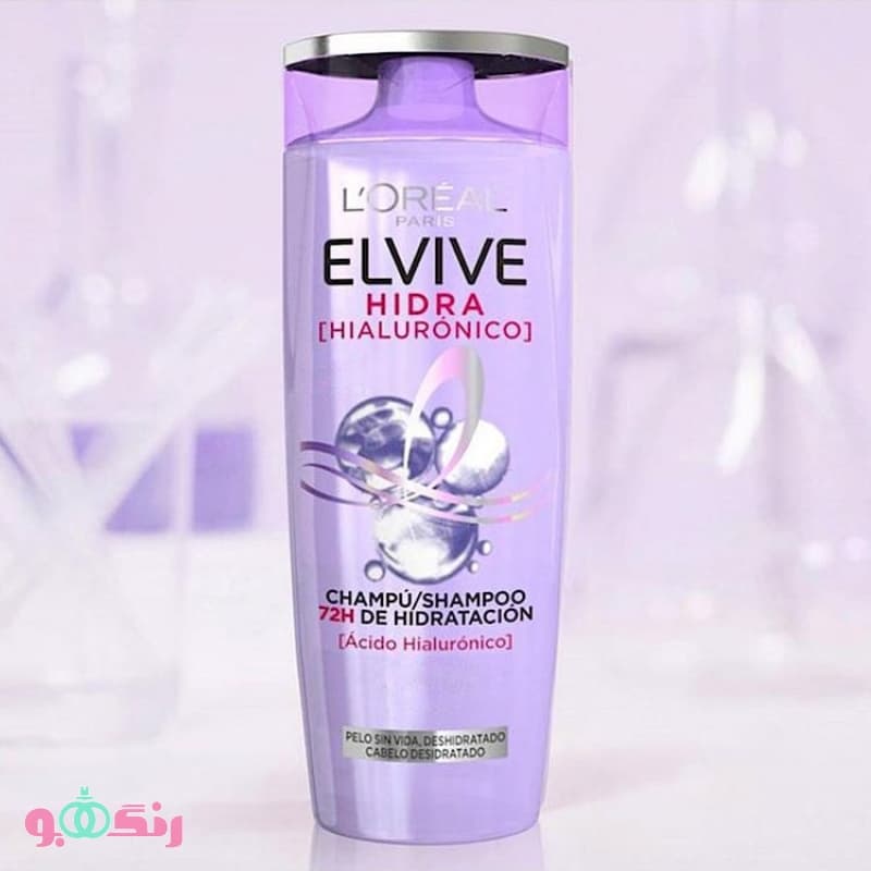 شامپو مو لورآل Loreal مدل Hyaluronic (بنفش) حجم 700 میل — تصویر ۲