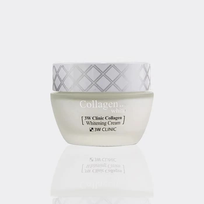 کرم روشن کننده و کلاژن ساز 3W Clinic مدل collagen whitening cream