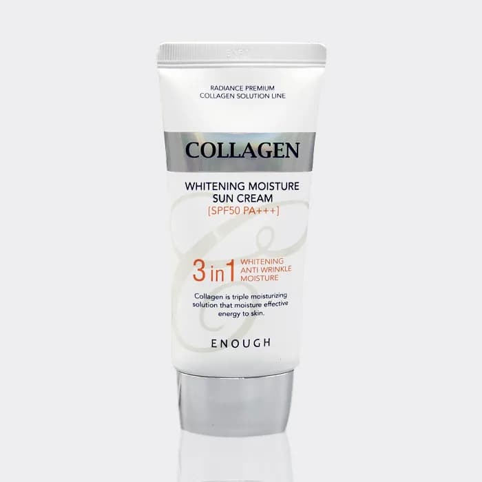 کرم ضد آفتاب کلاژن اناف SPF50 حجم 50 گرم مدل COLLAGEN WHITENING MOISTURE SUN CREAM
