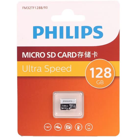 کارت حافظه MicroSD فیلیپس 128 گیگابایت U3 Ultra Speed — تصویر ۲