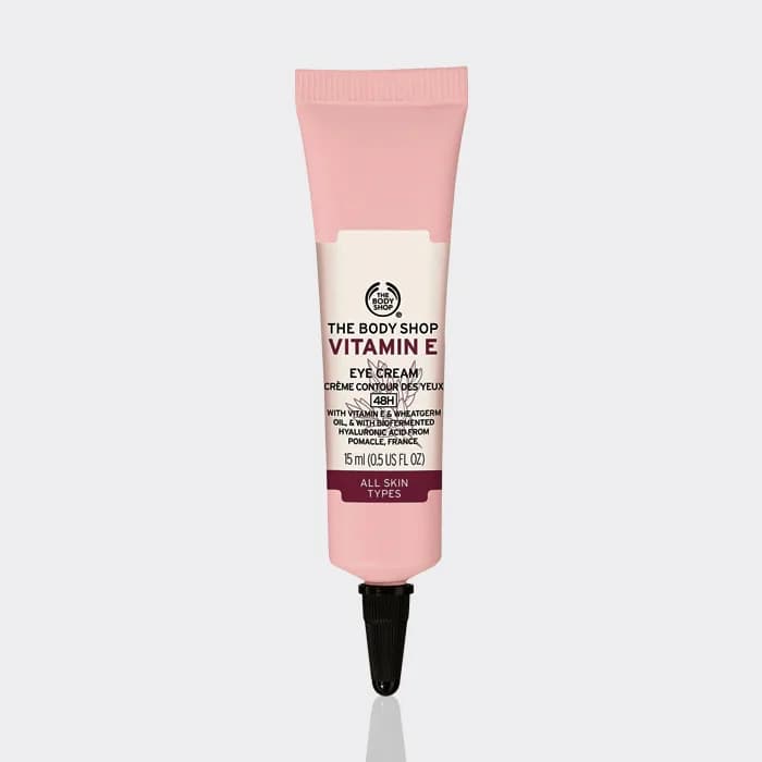 کرم دور چشم ویتامین E بادی شاپ 15 میل مدل Vitamin E Eye Cream
