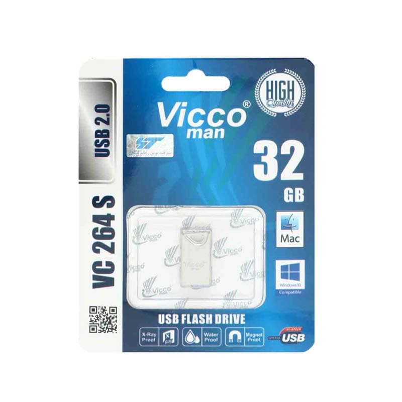 فلش 32 گیگ ویکومن Vicco Man VC264 USB 2.0 — تصویر ۲