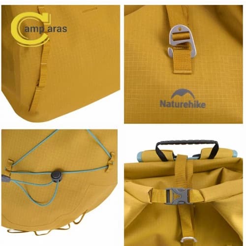 کوله پشتی 28 لیتر ضدآب نیچرهایک CNK2550XB027 درای بگ — تصویر ۸