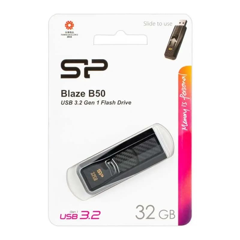 فلش 32 گیگ سیلیکون پاور Silicon Power Blaze B50 USB3.2 — تصویر ۳