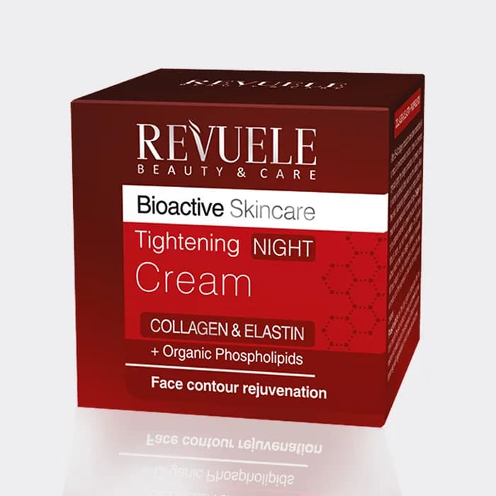 کرم شب کلاژن ساز و تغذیه کننده رووله مدل Tightening night cream