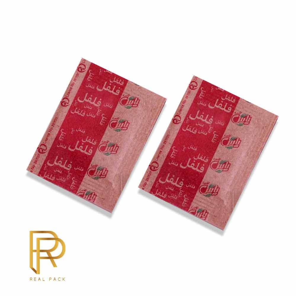 فلفل قرمز تک نفره کاغذی یاس آوران