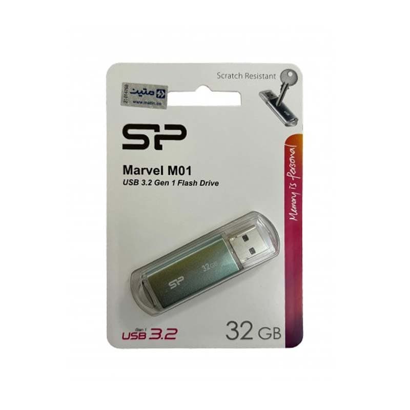 فلش ۳۲ گیگ سیلیکون پاور Silicon Power Marvel M01 USB3.2 — تصویر ۳