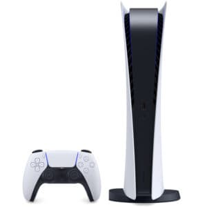 کنسول بازی پلی استیشن 5 دیجیتال PlayStation بهمراه دسته اضافی و پایه شارژر — تصویر ۵