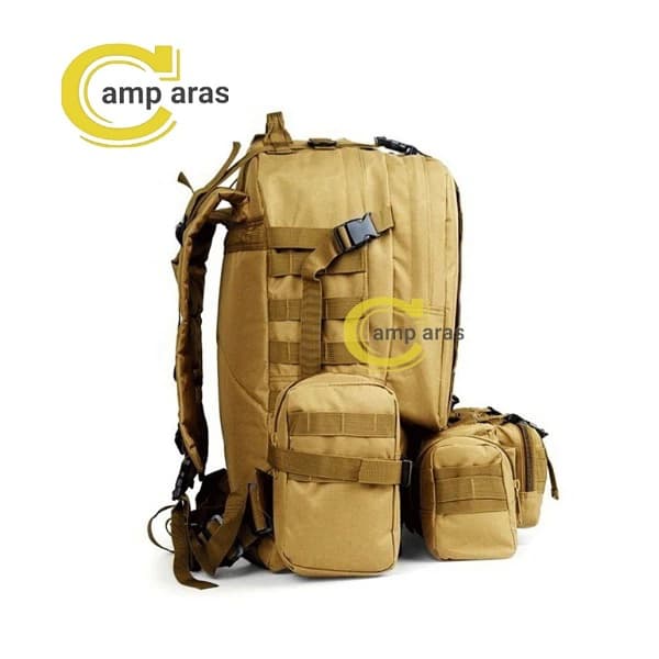 کوله پشتی تاکتیکال چهار تکه 60 لیتر TACTICAL اورجینال — تصویر ۶