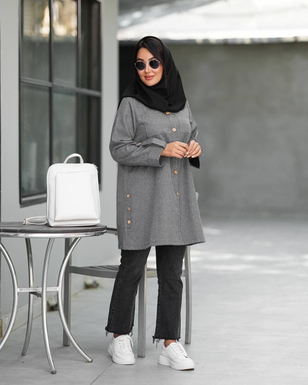 مانتو مدل چهرک کد 155 زنانه (ضمانت اصالت) ارسال رایگان