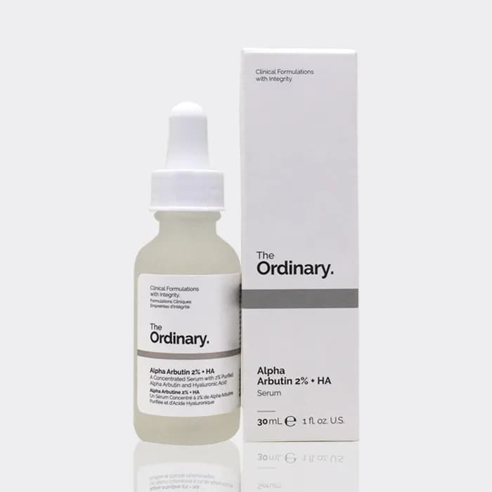 سرم آلفا آربوتین ۲% + هیالورونیک اسید اوردینری ۳۰ میل مدل Alpha Arbutin 2% + HA Concentrated Serum